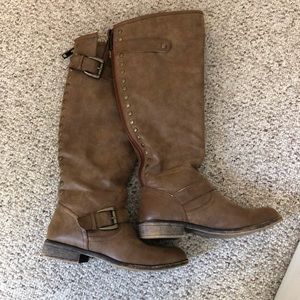 Madden girl brown riding boots